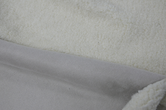 755 g/m2 FUTRO: FUTRO: SHERPA PU: Tkanina klejona SOLID SUEDE