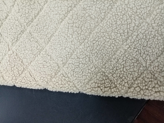 Wzorzec Jacquard 100% Polyester Faux Sherpa Tkanina 150cm CW lub regulowalna szerokość