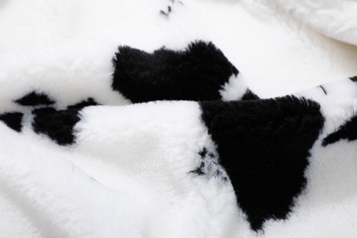 90 P 10 AC Sherpa Faux, żakardowy wzór Sherpa Fleece