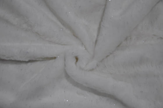 100% poliester 150 cm CW lub regulowana flanelowa tkanina polarowa o gramaturze 435 g / m2