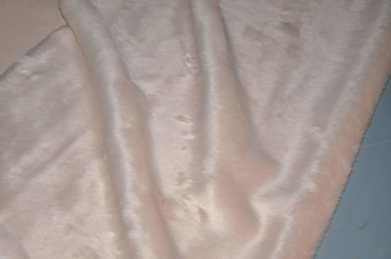 100% poliester 150 cm CW lub regulowana flanelowa tkanina polarowa o gramaturze 550 g / m2